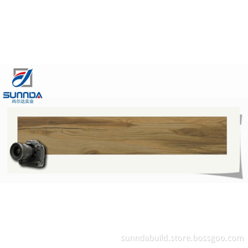 Sunnda 200x1000 inkjet porcelain rustic tile that looks like wood floor